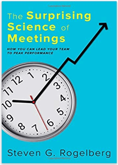 The Surprising Science of Meetings book cover, featured at Elevate Your Organization's Culture and Performance With CEEK.