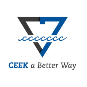 Triangle logo with waves and 'CEEK a Better Way' slogan, only available at Elevate Your Organization's Culture and Performance With CEEK.